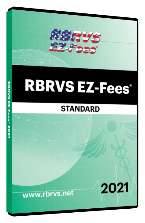 RBRVS EZ-Fees 2021