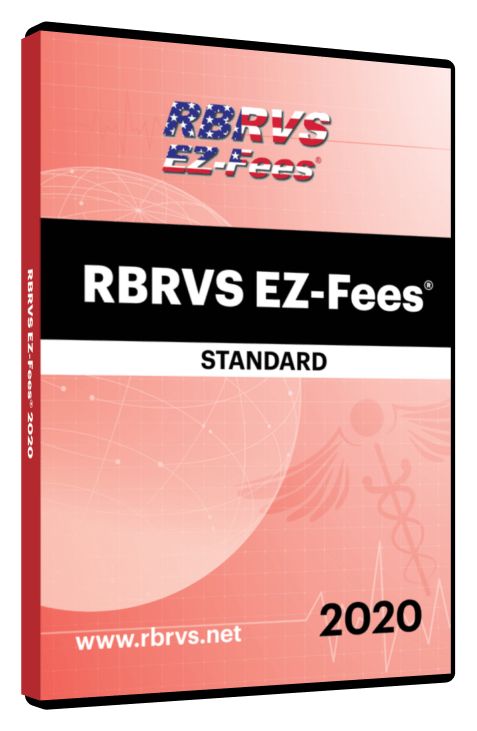 RBRVS EZ-Fees 2020