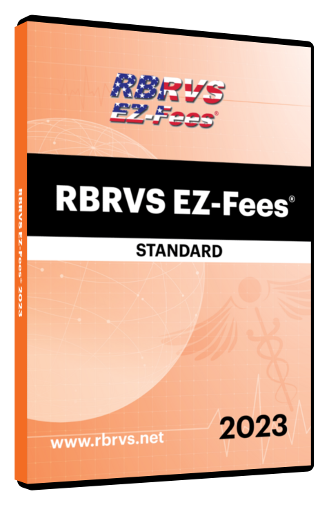 RBRVS EZ-Fees 2023